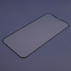 Szkło hartowane 6D matowe do iPhone XR / 11 czarna ramka
