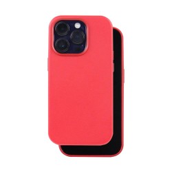 Nakładka Mag Leather do iPhone 14 6,1&quot czerwona