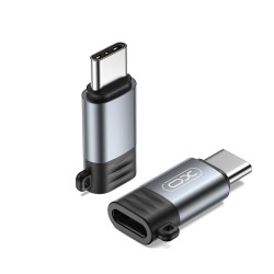 XO adapter NB263B Lightning - USB-C 2A czarny matowy