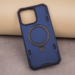 Nakładka Defender Mag Ring do iPhone 12 / 12 Pro 6,1&quot granatowa