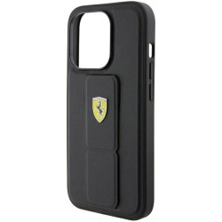Ferrari nakładka do iPhone 15 Pro 6,1&quot FEHCP15LGSPSIK HC GRIP STAND PU