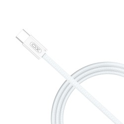 XO kabel NB-Q260A PD USB-C - USB-C 1m biały 60W