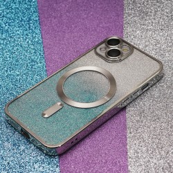 Nakładka Glitter Chrome Mag do iPhone 7 / 8 / SE 2020 / SE 2022 srebrny gradient