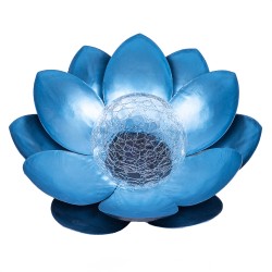 Lampa solarna LED SUNARI FLS-70 Kwiat Lotosu niebieski 3000K 600mAh Ni-MH Forever Light