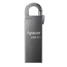 Apacer USB flash disk, USB 3.0, 32GB, AH15A, srebrny, AP32GAH15AA-1, USB A, z karabinkiem, EOL