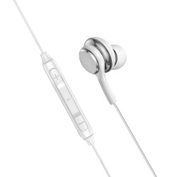 WIWU słuchawki przewodowe EB310 jack 3,5mm białe