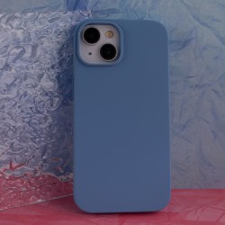 Nakładka Solid Silicon do iPhone 15 6,1&quot jasnoniebieska