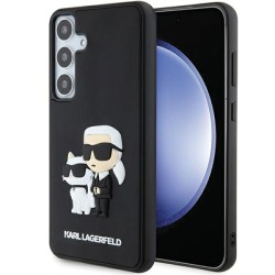 Karl Lagerfeld nakładka do Samsung Galaxy S24+ KLHCS24M3DRKCNK czarna HC 3D RUBBER KC NFT