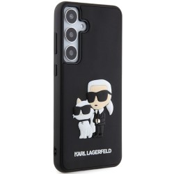 Karl Lagerfeld nakładka do Samsung Galaxy S24+ KLHCS24M3DRKCNK czarna HC 3D RUBBER KC NFT