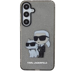 Karl Lagerfeld nakładka do Samsung Galaxy S24 KLHCS24SHNKCTGK czarna HC IML GLIT NFT K&C