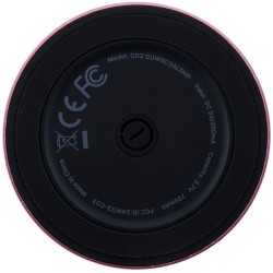 Guess głośnik Bluetooth GUWSC3ALSMP STAND MAGNETIC SCRIPT METAL różowy