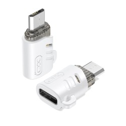 XO adapter NB256H USB-C - microUSB biały