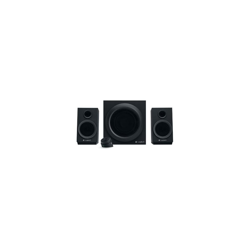 Logitech głośniki Z333, 2.1, 40W, czarne, kontroler, silne basy