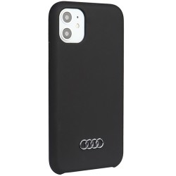 Audi nakładka do iPhone 12 Pro 6,1&quot AU-LSRIP12P-Q3/D1-BK czarna hard case Silicone