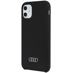 Audi nakładka do iPhone 12 Pro 6,1&quot AU-LSRIP12P-Q3/D1-BK czarna hard case Silicone