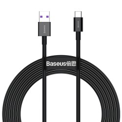 Baseus kabel Superior USB - USB-C 2,0m czarny 66W