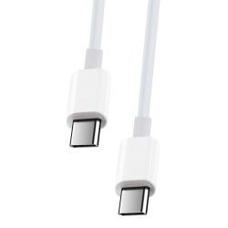 Maxlife kabel MXUC-05 USB-C - USB-C 2,0 m 60W biały