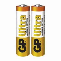 Bateria alkaliczna, AA, 1.5V, GP, folia, 2-pack, Ultra