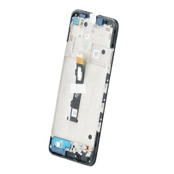 LCD + Panel Dotykowy Motorola Moto G50 5D68C18403 szary z ramką oryginał