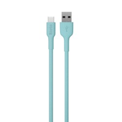 Bioio kabel USB - USB-C 1,0 m 2,4A niebieski