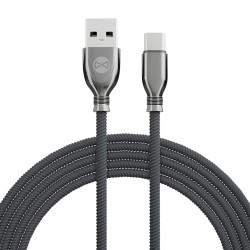 Forever kabel Tornado USB - USB-C 1,0 m 3A czarny