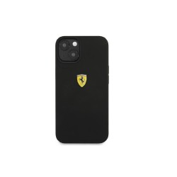 Ferrari nakładka do iPhone 13 Mini 5,4&quot FESSIHCP13SBK czarna hardcase Silicone