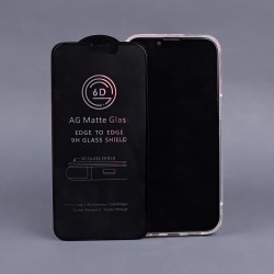 Szkło hartowane 6D matowe do Xiaomi Redmi Note 8 Pro / Oppo A9 czarna ramka