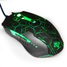 E-blue Auroza EMS636 Hexagon Mysz przewodowa, czarna, 2500DPI, EOL