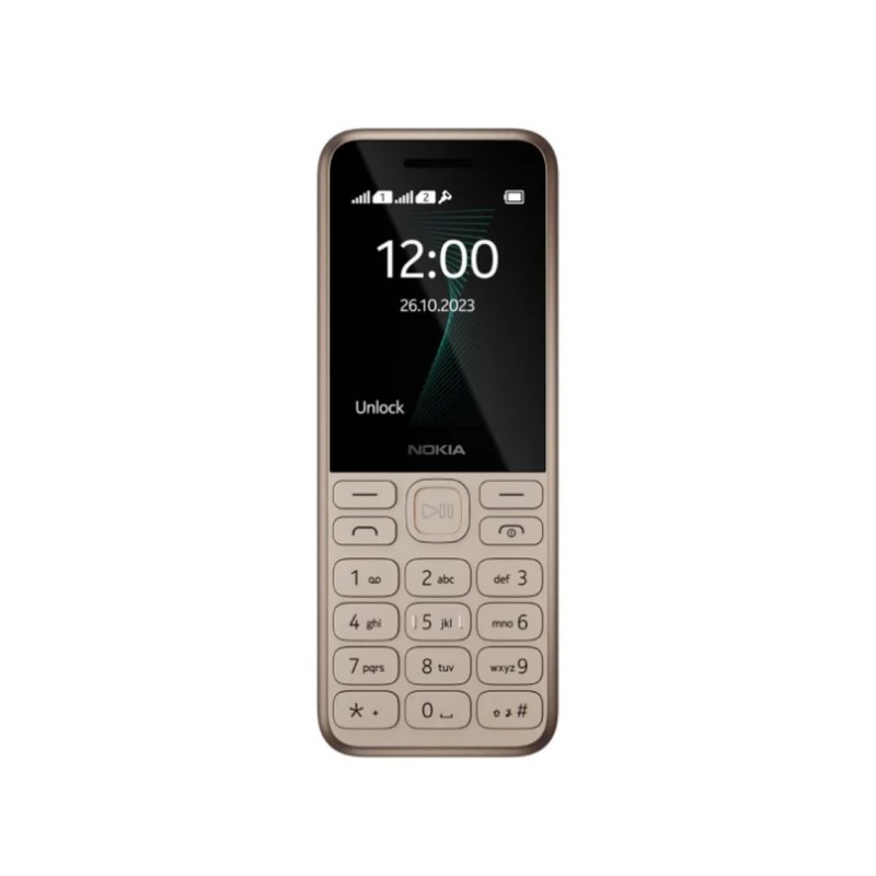 Telefon Nokia 130 2G (2023) Dual Sim złoty
