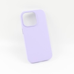 Nakładka Mag Leather do iPhone 15 Pro 6,1&quot fioletowa