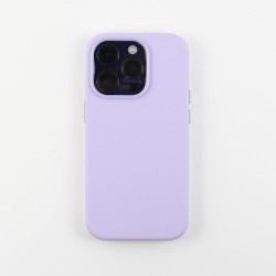 Nakładka Mag Leather do iPhone 15 Pro 6,1&quot fioletowa