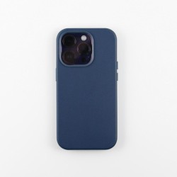Nakładka Mag Leather do iPhone 13 6,1&quot ciemnoniebieska