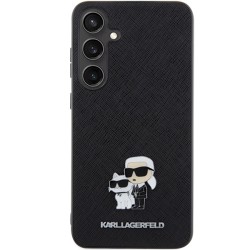 Karl Lagerfeld nakładka do Samsung Galaxy S24 KLHCS24SPSAKCMPK czarna HC SAFFIANO KC PIN