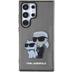 Karl Lagerfeld nakładka do Samsung Galaxy S24 Ultra KLHCS24LHNKCTGK czarna HC IML GLIT NFT K&C