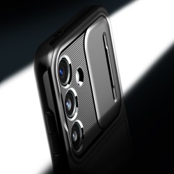 Spigen nakładka Optik Armor do Samsung Galaxy S24 czarna