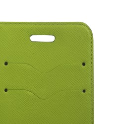Etui Smart Fancy do Xiaomi Redmi 13C 4G / 5G granatowo-zielony