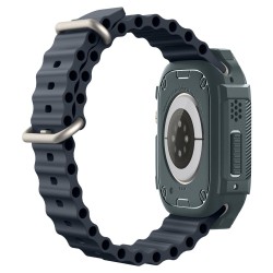 Spigen nakładka Rugged Armor do Apple Watch Ultra 1 / 2 (49 mm) ciemnozielona