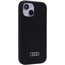Audi nakładka do iPhone 15 / 14 / 13  czarna Silicone Case