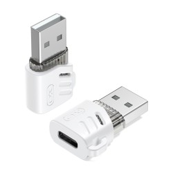 XO adapter NB256D USB-C - USB biały