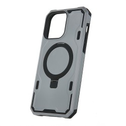 Nakładka Defender Mag Ring do iPhone 15 6,1&quot srebrna