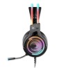 Defender Cosmo Pro RGB Gaming Headset, słuchawki z mikrofonem, przewodowa, czarna, 7.1 (virtual), 50 mm przetworniki typ USB