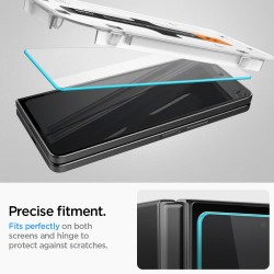 Spigen szkło hartowane Glas.TR &quotEZ FIT&quot 2-pack do Samsung Galaxy Z Fold 5 clear