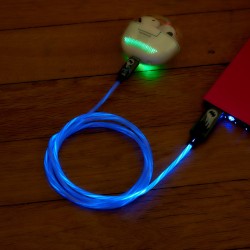 Batman kabel MFI Light-Up Batlogo USB A- Lightning  1.2m 10W