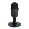 Marvo, gamingowy mikrofon, MIC-06, czarny, Podświetlenie RGB, wejście słuchawkowe, EOL