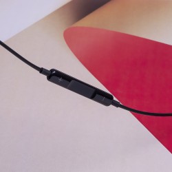 Maxlife słuchawki przewodowe MXEP-04 douszne USB-C czarne