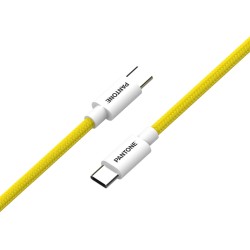 PANTONE kabel USB-C - USB-C 1,5m 60W PT-CTC002-5 Yellow 102C