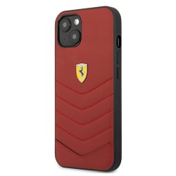 Ferrari nakładka do iPhone 13 6,1&quot FEHCP13MRQUR czerwona hard case Off Track Quilted