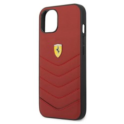 Ferrari nakładka do iPhone 13 6,1&quot FEHCP13MRQUR czerwona hard case Off Track Quilted