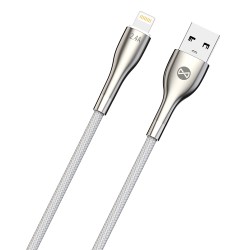 Forever kabel Sleek USB - Lightning 1,0 m 2,4A biały