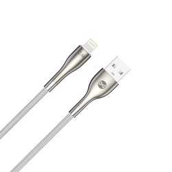 Forever kabel Sleek USB - Lightning 1,0 m 2,4A biały